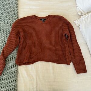 F21 Women's Rust Sweater